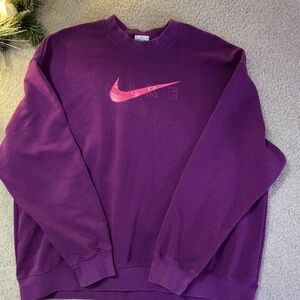 Nike Women's Crewneck in Vibrant Purple